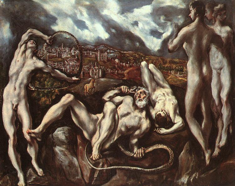 El Greco Laocoon 1 Norge oil painting art